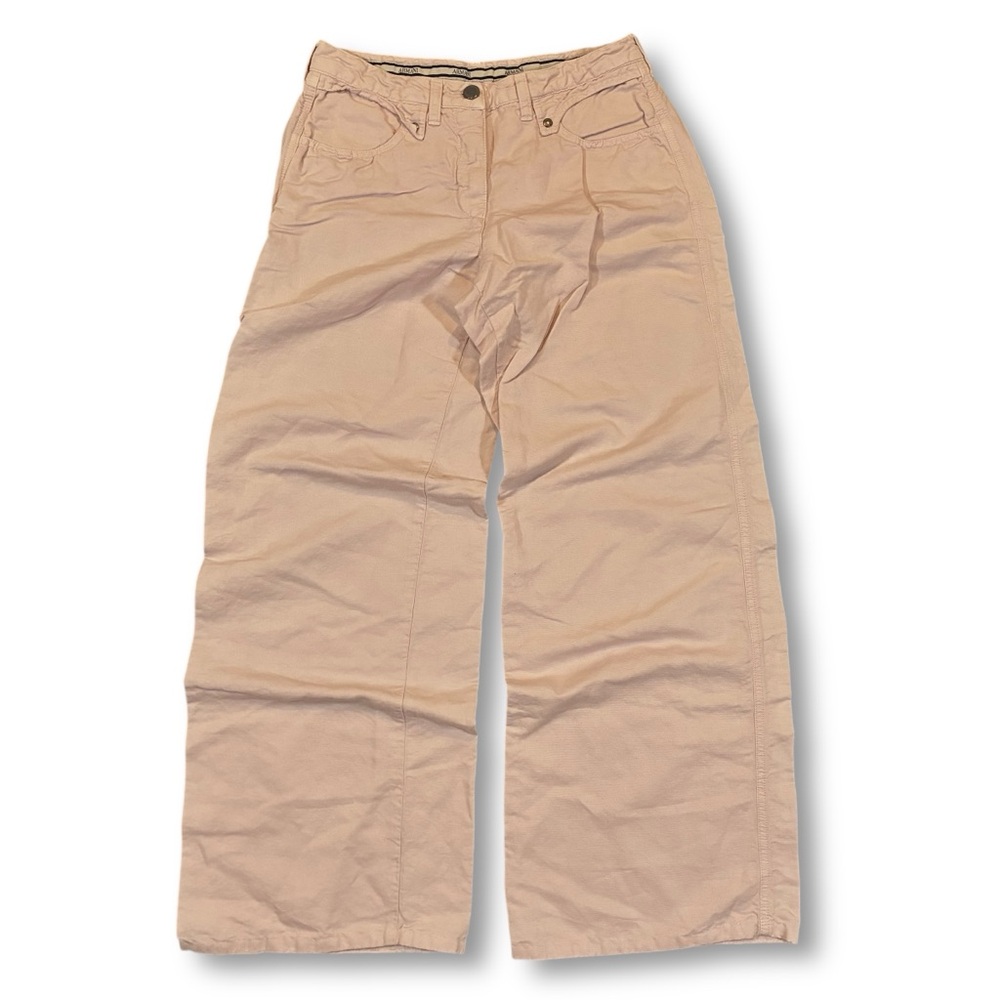 Mid-rise Wide Leg Sz 4 Hemp/Cotton Pants in Light Pink